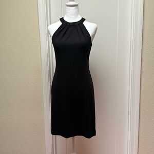 Muse Little Black Halter Neck Dress (size 4)
